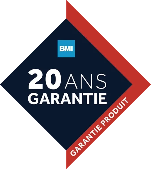 Logo garantie 20 ans sur Wakaflex