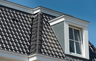 BMI Monier Postel 20 Double Black Engobe - Tuile