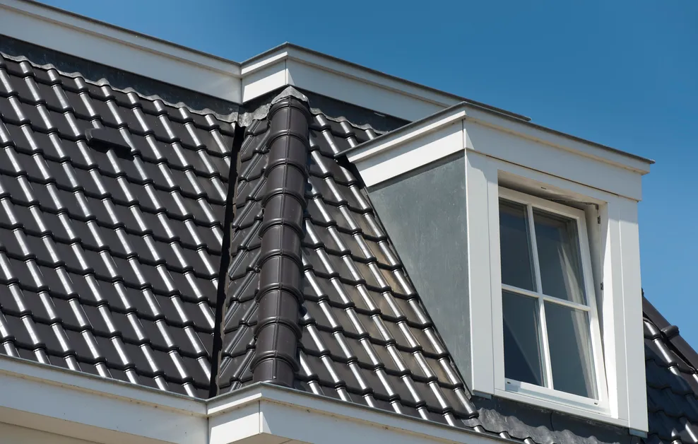 BMI Monier Postel 20 Double Black Engobe - Tuile